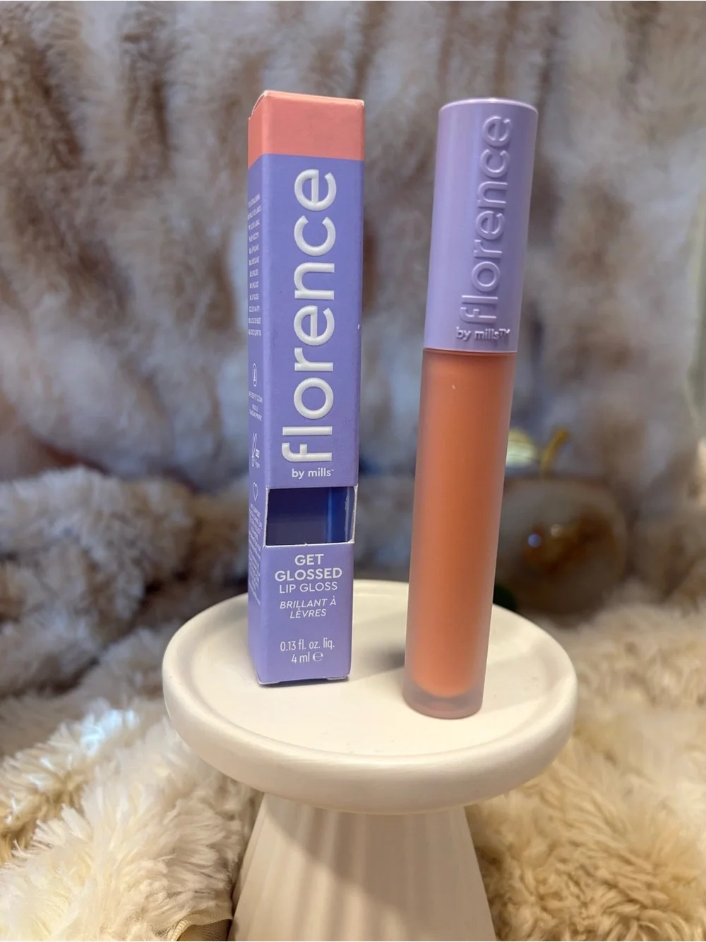Florence by Mills by Millie Bobby Brown - Lip Gloss in Peach “Marvelous Mills”